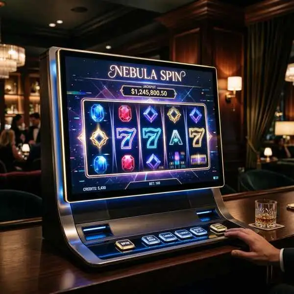 Sleek modern slot interface
